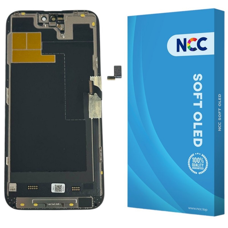 Display LCD NCC SOFT OLED 120HZ COP Per Apple iPhone 14 PRO MAX | IC INTERCAMBIABILE