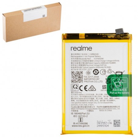 Compra Realme Service Pack Batteria BLP957 Originale per 10 | RMX3630 online