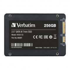 Verbatim Vi550 S3 256GB 2.5" SATA III Internal SSD