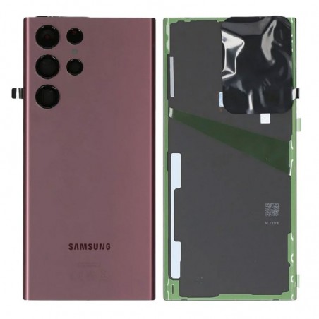 Samsung Back Cover Original Service Pack for Galaxy S22 Ultra S908B | Burgundy