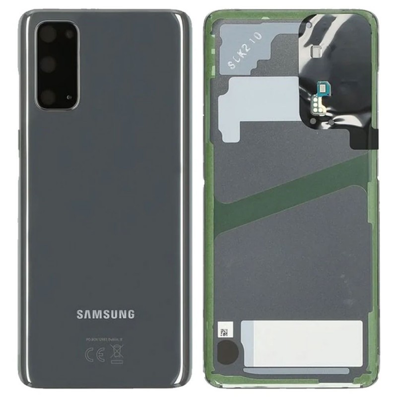 Samsung Back Cover Originale Service Pack per Galaxy S20 G980F - G981F | Cosmic Gray