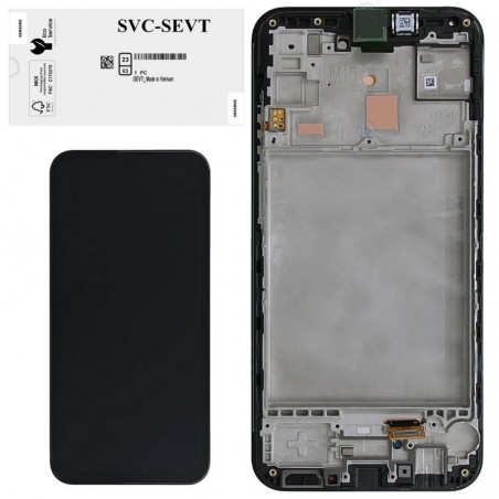 Samsung Samsung SERVICE PACK Display LCD ORIGINALE + Frame Per Galaxy M15 5G 2024 M156 for sale