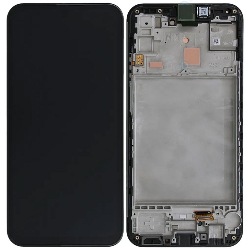 Samsung SERVICE PACK Display LCD ORIGINALE + Frame Per Galaxy M15 5G 2024 M156