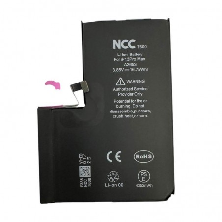 NCC T600 Batteria Compatibile per Apple iPhone 13 Pro Max | TI Chip