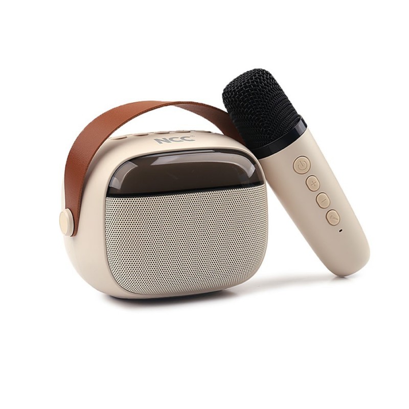 NCC Speaker Bluetooth S11 Cassa Con Microfono Karaoke | Beige