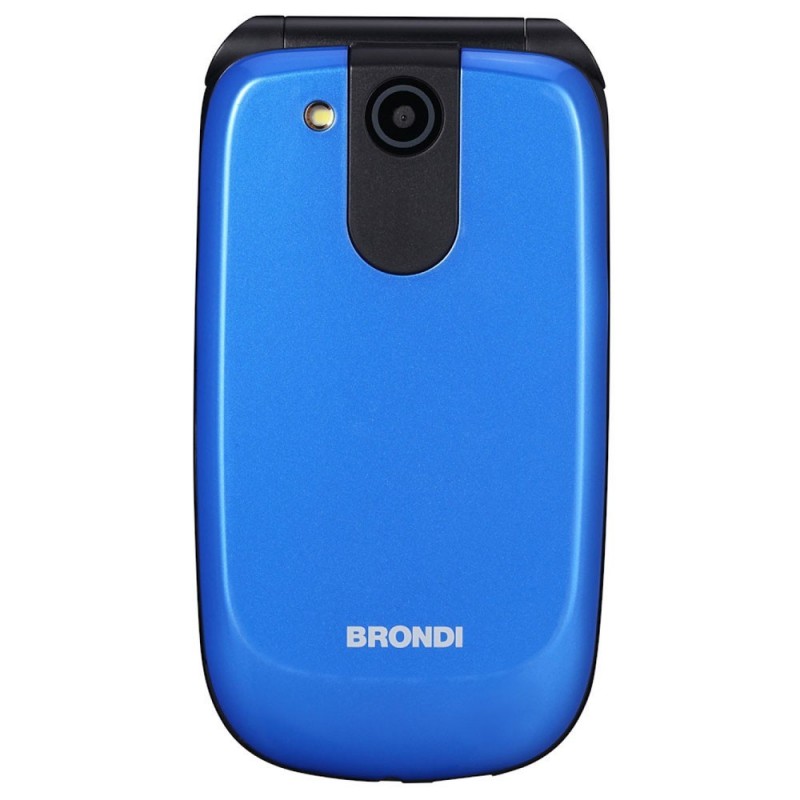 BRONDI RAPTOR Flip Cell Phone with Large Display, Quick Access, Dual SIM | Blue BRONDI RAPTOR Flip Cell Phone with Large Display, Quick Access, Dual SIM | Blue