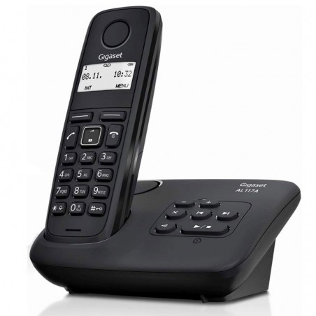 Immagine prodotto Gigaset Telefono Cordless DECT AL117A Con Segreteria Telefonica | Nero