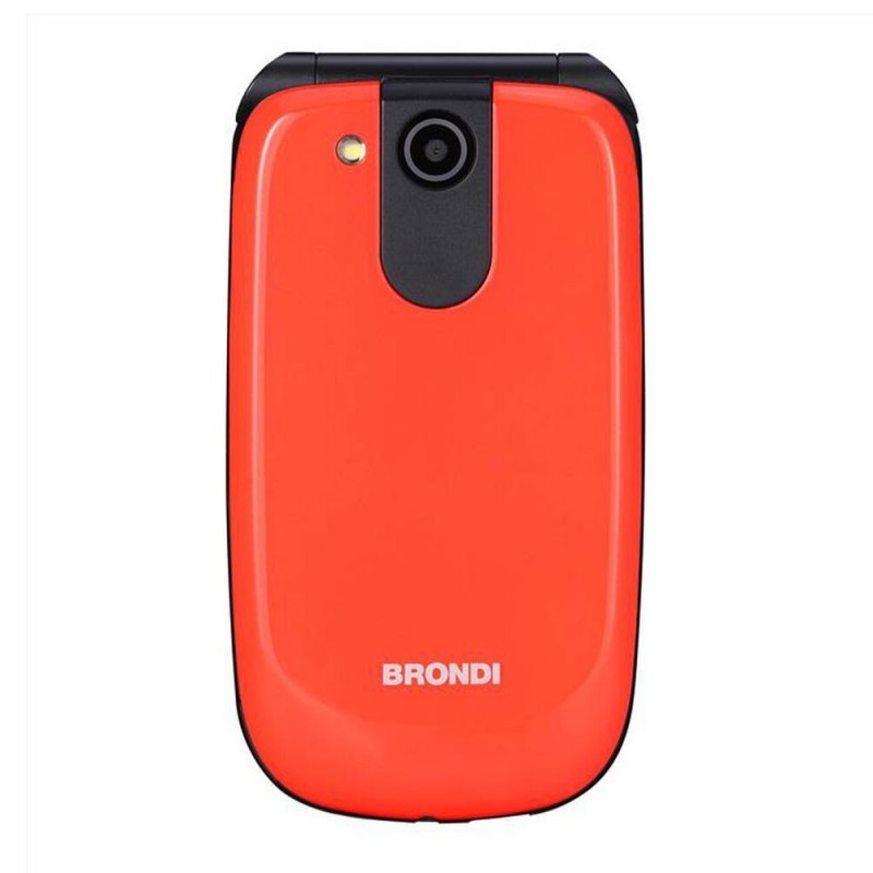 BRONDI RAPTOR Flip Cell Phone with Large Display, Quick Access, Dual SIM | Orange BRONDI RAPTOR Flip Cell Phone with Large Display, Quick Access, Dual SIM | Orange
