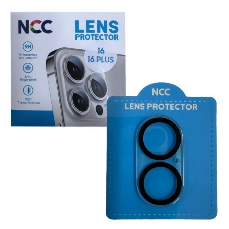 Photo of NCC Vetro Fotocamera Posteriore SLIM | LENS PROTECTOR Per Apple iPhone 16 / 16 PLUS | 10 PEZZI - NCC