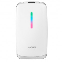 Photo of BRONDI Contender Telefono Cellulare per Anziani Display 3" Dual SIM | Bianco - Brondi