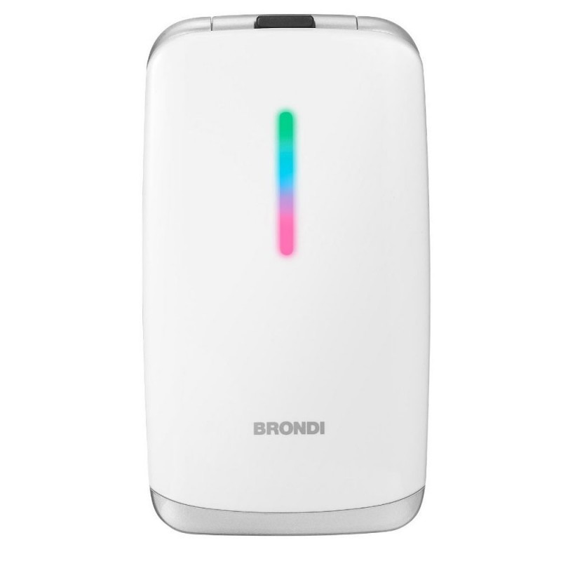 BRONDI Contender 3" Dual SIM Mobile Phone for Seniors | White