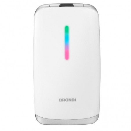 Photo of BRONDI Contender Telefono Cellulare per Anziani Display 3" Dual SIM | Bianco - Brondi