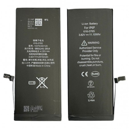 NCC Compatible Battery for Apple iPhone 6 Plus A1522 A1524 A1593 | ZY Taiwan Chip - 2915mAh
