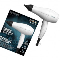 Photo of Revamp Asciugacapelli Professionale 2300W AC Progloss 3850 | White - REVAMP