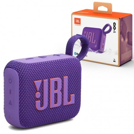 Product image JBL GO 4 Eco Speaker Bluetooth Cassa Portatile Waterproof e Dustproof IP67 | Purple