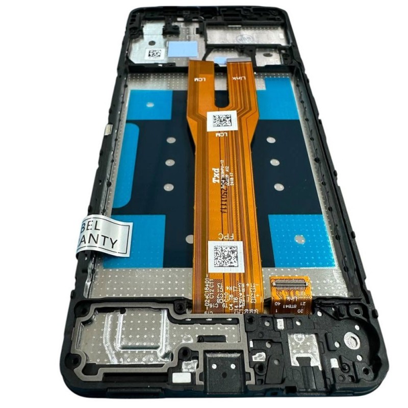 Display LCD PARI ORIGINALE + Frame Per Samsung Galaxy A06 SM-A065