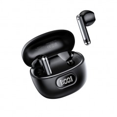 NCC T13 Bluetooth Earphones TWS Smart Display HIFI Audio Headphones | Black