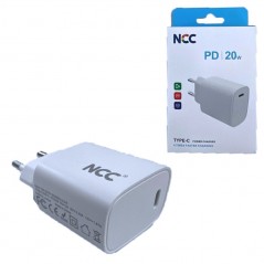 Buy NCC AP 20W Type-C Charger EU Charger with Package MOQ:50PCS online