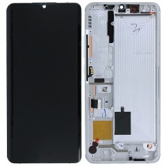 Xiaomi Xiaomi SERVICE PACK Display LCD ORIGINALE + Frame Per Mi Note 10 / Mi Note 10 Pro | Bianco for sale