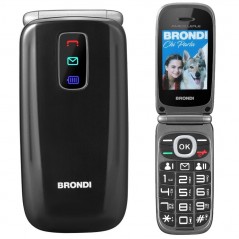Acquista Brondi Amico Leale Cellulare Senior DualSim GSM | Nero su Smartness