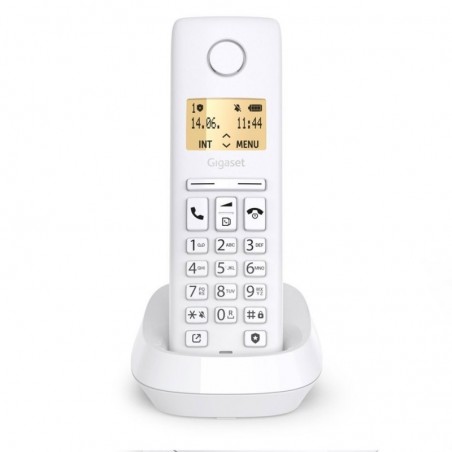Gigaset PURE 100 ECO DECT Incoming Call Barring Button Illuminated Display White