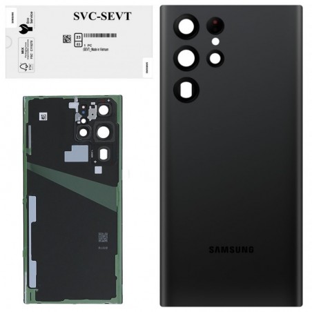 Immagine prodotto Samsung Back Cover Originale Service Pack per Galaxy S22 Ultra S908B | Phantom Black
