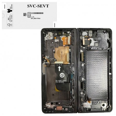 Discover Samsung SERVICE PACK Display LCD ORIGINALE + Frame Per Galaxy Z Fold 4 F936 details