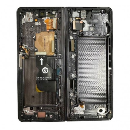 Samsung Service Pack Original LCD Display + Frame For Galaxy Z Fold 4 F936 | Black