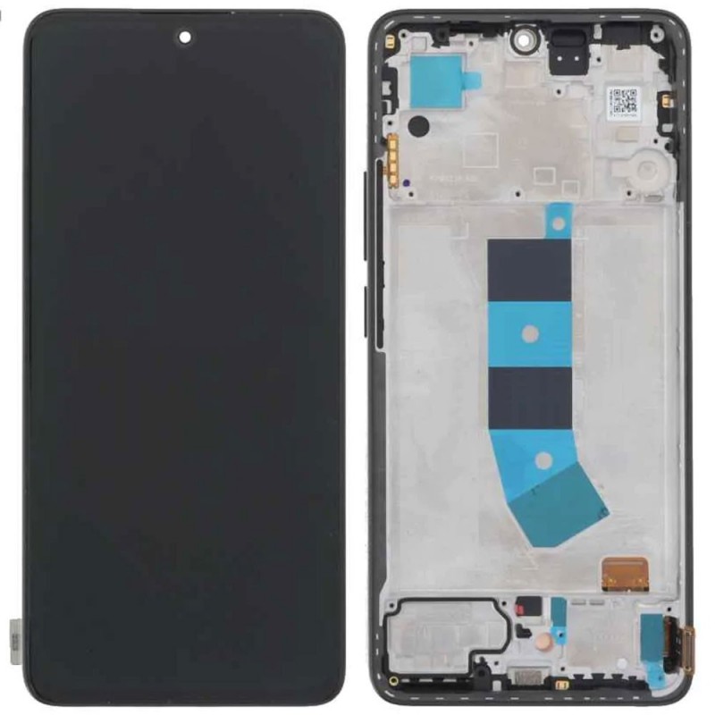 Xiaomi SERVICE PACK Display LCD ORIGINALE + Frame Per Redmi Note 13 4G 2024 | Nero Tarnish
