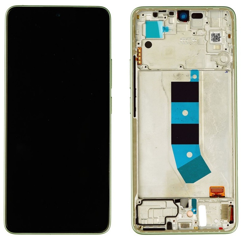 Xiaomi SERVICE PACK Display LCD ORIGINALE + Frame Per Redmi Note 13 4G 2024 | Verde Green