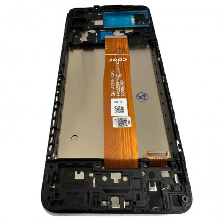 Display LCD NCC PRIME OEM MATERIAL + Frame Per Samsung A12 / A12S |  A127F | Flex Nero 