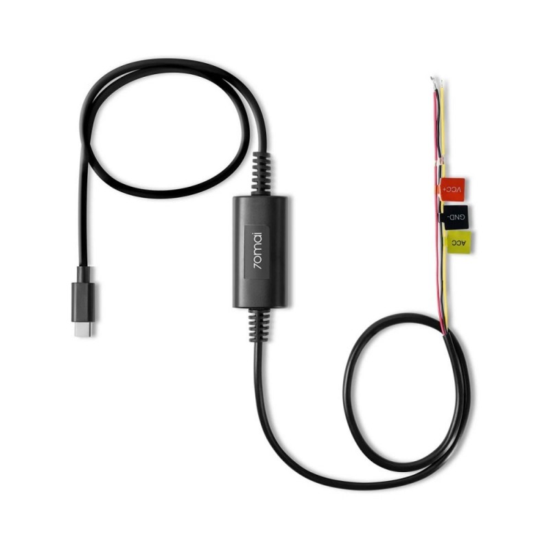 70mai Hardwire Kit UP03 Monitoraggio Continuo Per DashCam da Cruscotto USB-C, 3m, Nero 70mai Hardwire Kit UP03 Monitoraggio Continuo Per DashCam da Cruscotto USB-C, 3m, Nero