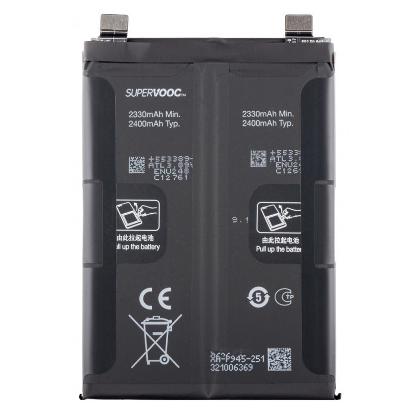 OnePlus Service Pack Batteria BLP945 Originale per 10T / Ace pro | CPH2415 CPH2413 CPH2417 PGP110