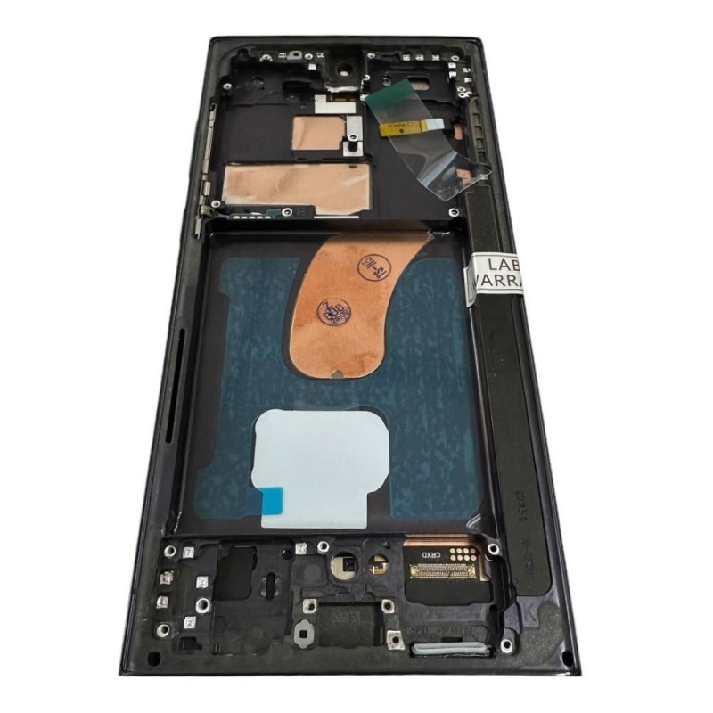 Display LCD SOFT OLED (FULL SIZE) + Frame Per Samsung Galaxy S23 Ultra SM-S918 Nero Display LCD SOFT OLED (FULL SIZE) + Frame Per Samsung Galaxy S23 Ultra SM-S918 Nero