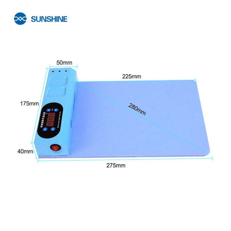 SUNSHINE S-918E MINI Electric LCD Screen Separator Heater Mat | 110-220V