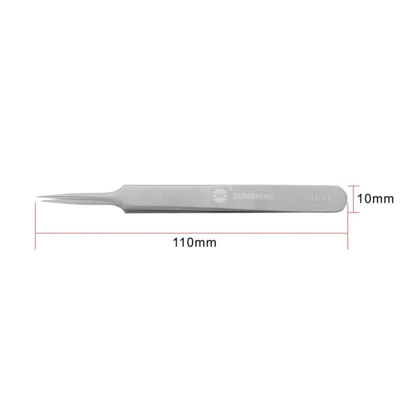 Relife SH-11 Straight Tip Tweezers