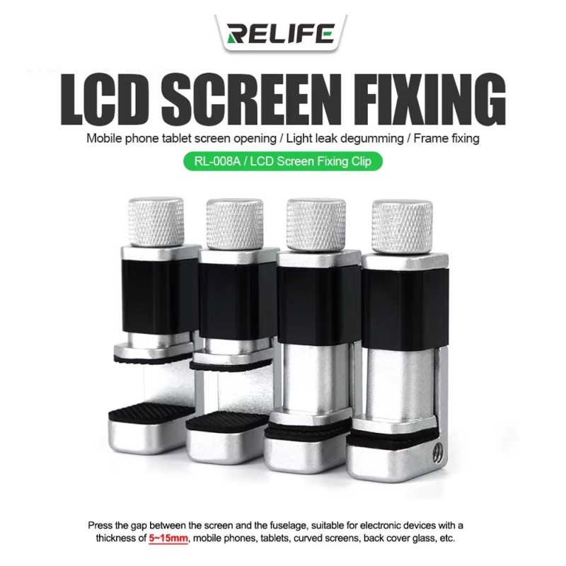 Relife RL-008A Metal Clamp Clips | 4 pcs
