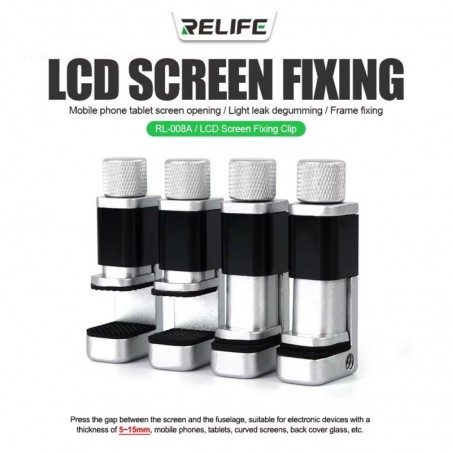 Relife RL-008A Metal Clamp Clips | 4 pcs