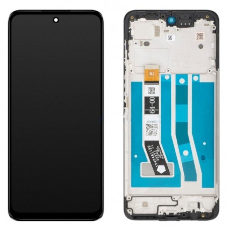 Discover Motorola SERVICE PACK Display LCD ORIGINALE + Frame Moto G55 5G 2024 details