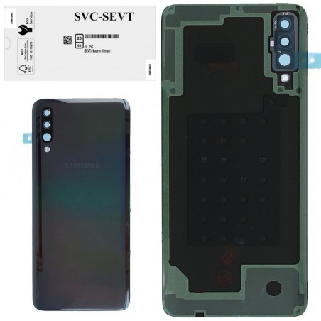 Photo of Samsung Back Cover Originale Service Pack con Camera Frame per Galaxy A70 SM-A705 | Nero - Samsung