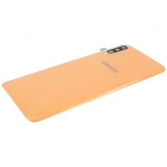 Samsung Samsung Back Cover Originale Service Pack con Camera Frame per Galaxy A70 SM-A705 | Coral for sale