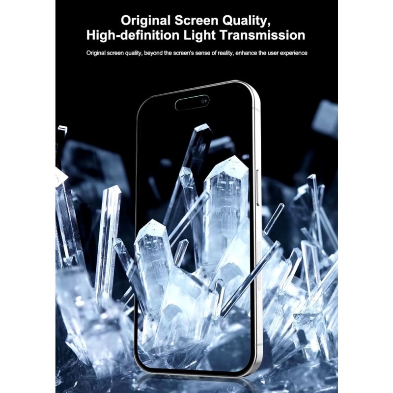 SUNSHINE SS-057NS Pellicola Idrogel Privacy HD Lucida Anti-Peep senza Calibrazione Angolare