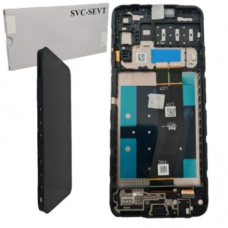 Photo of Samsung SERVICE PACK Display LCD ORIGINALE + Frame Per Galaxy A14 A145 | PER EU | FLAT NERA TXD LCM / FLAT BROWN TXD LC