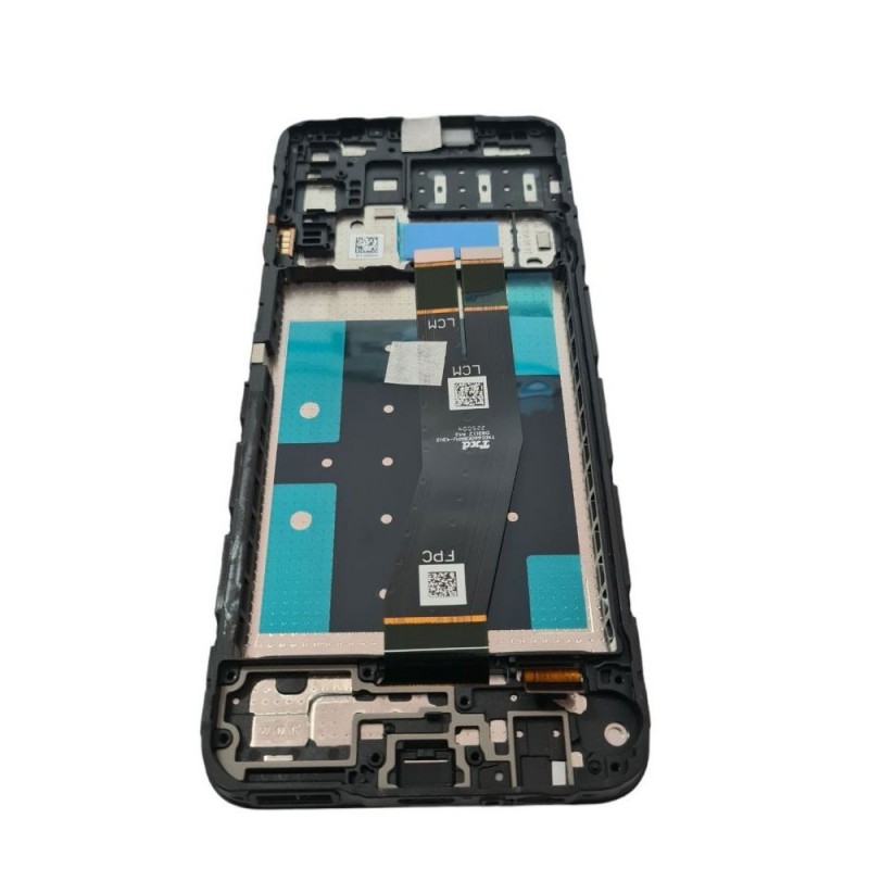 Samsung SERVICE PACK Display LCD ORIGINALE + Frame Per Galaxy A14 A145 | PER EU | FLAT NERA TXD LCM / FLAT BROWN TXD LCM