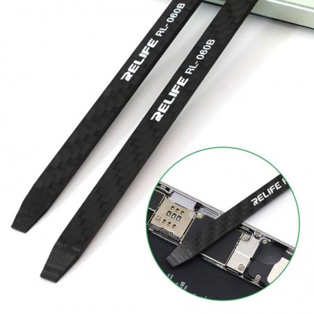 RELIFE RL-060B Paletta di smontaggio in fibra di carbonio AMAGNETICO