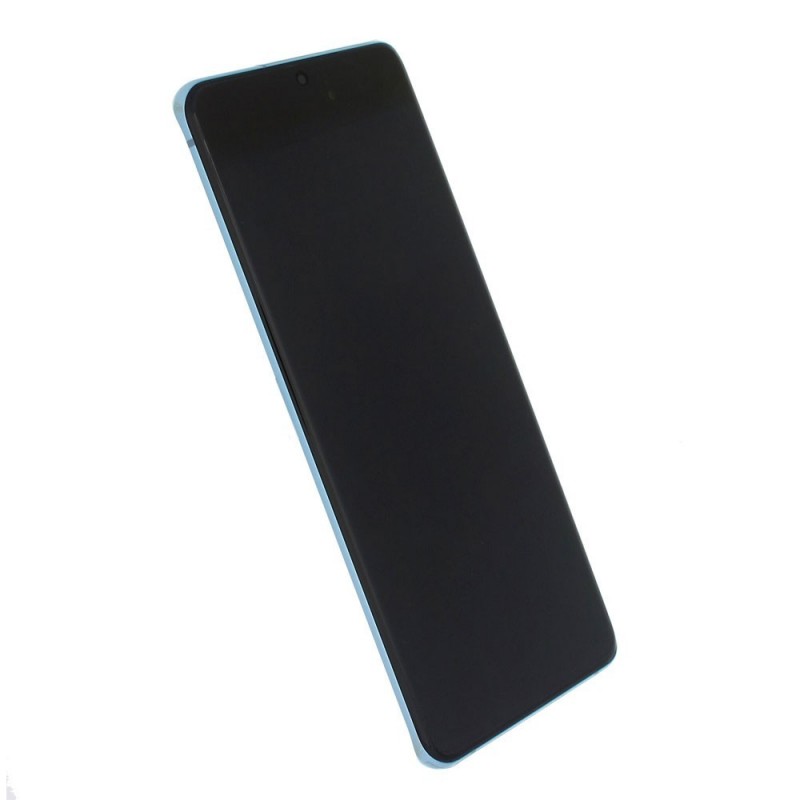 Samsung SERVICE PACK Display LCD ORIGINALE + Frame Per Galaxy S20+ PLUS G985/G986 No Cam | Blue Cloud