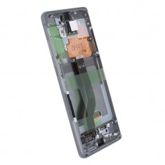 Samsung Service Pack Original LCD Display + Frame For Galaxy S20+ PLUS G985/G986 No Cam | Grey