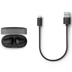 Foto di Philips Auricolari Bluetooth Cuffie True Wireless In Ear TAT2139BK | Nero - Philips