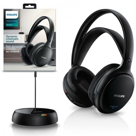 Discover Philips SCH5200 / 10 HiFi Wireless Over-ear Headphones | Black details