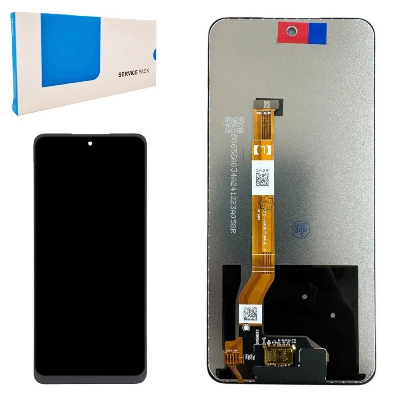 Oppo Display LCD IN SERVICE PACK NO FRAME Per Oppo A3 / A3x / A3 Pro / A40 / A60 / A80 Realme C65 / 12X 14X